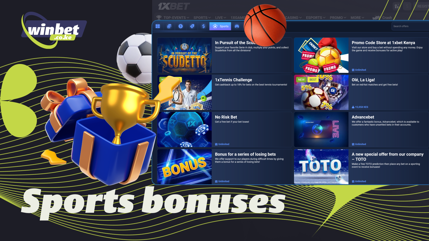 1xBet's ongoing promotions offer cashback, free bets, bonuses for betting streaks, and enhanced odds