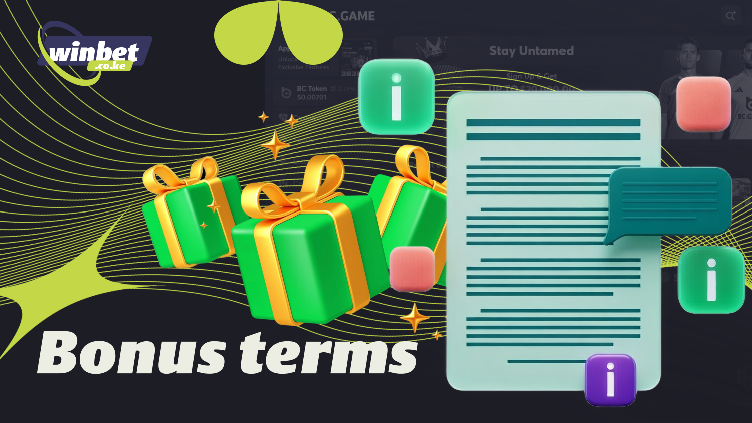 BC Game requires compliance with bonus terms and conditions