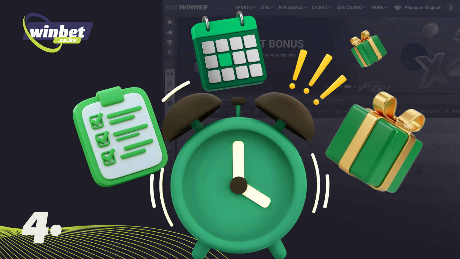 Meet the Betwinner bonus wagering requirements within the specified time limit