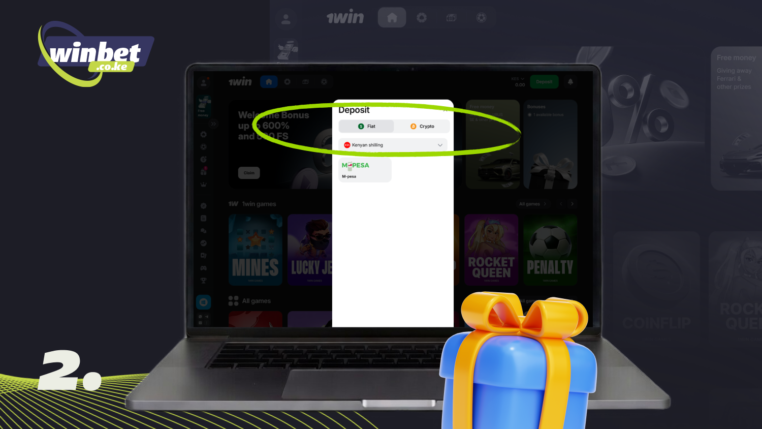 Top up your 1win account to receive a bonus