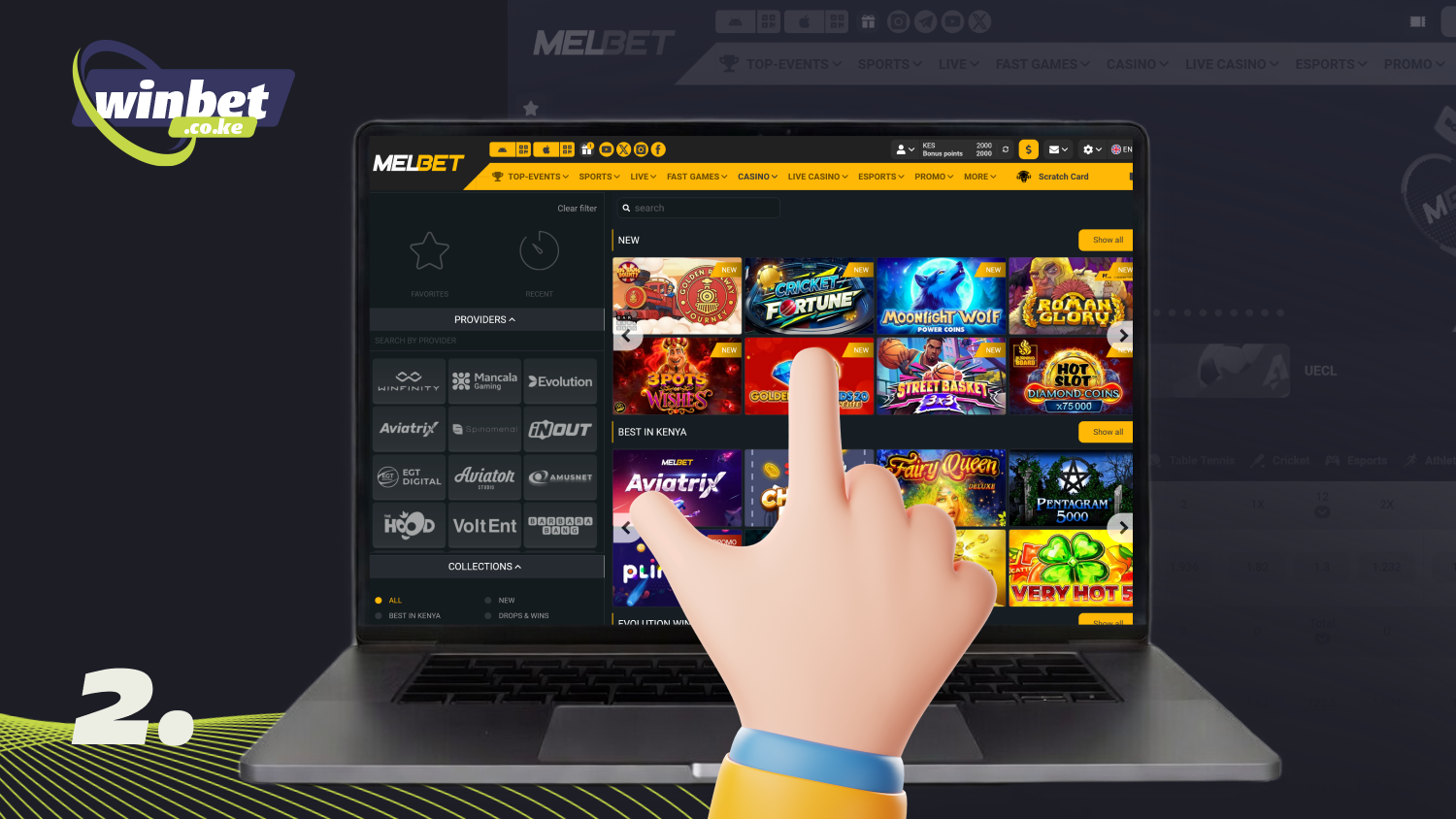 Play eligible games or place accumulator bets to clear the Melbet bonus