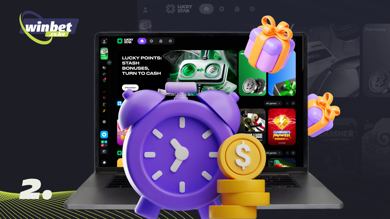 Spread the Lucky Star bonus wagering requirement over 48 hours