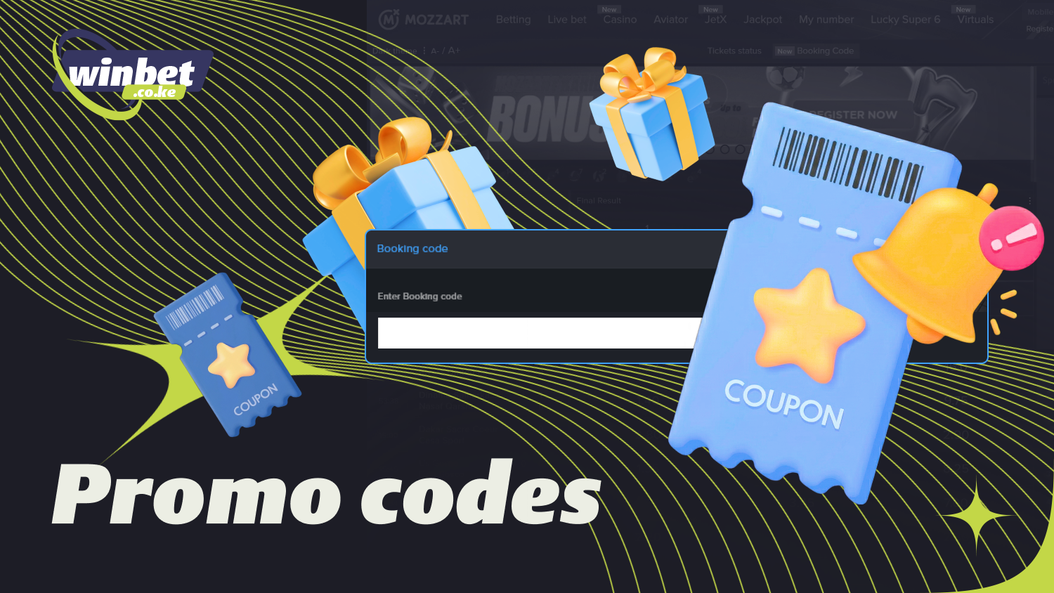 Mozzartbet promo codes offer additional bonuses and are activated when you sign up or make a deposit